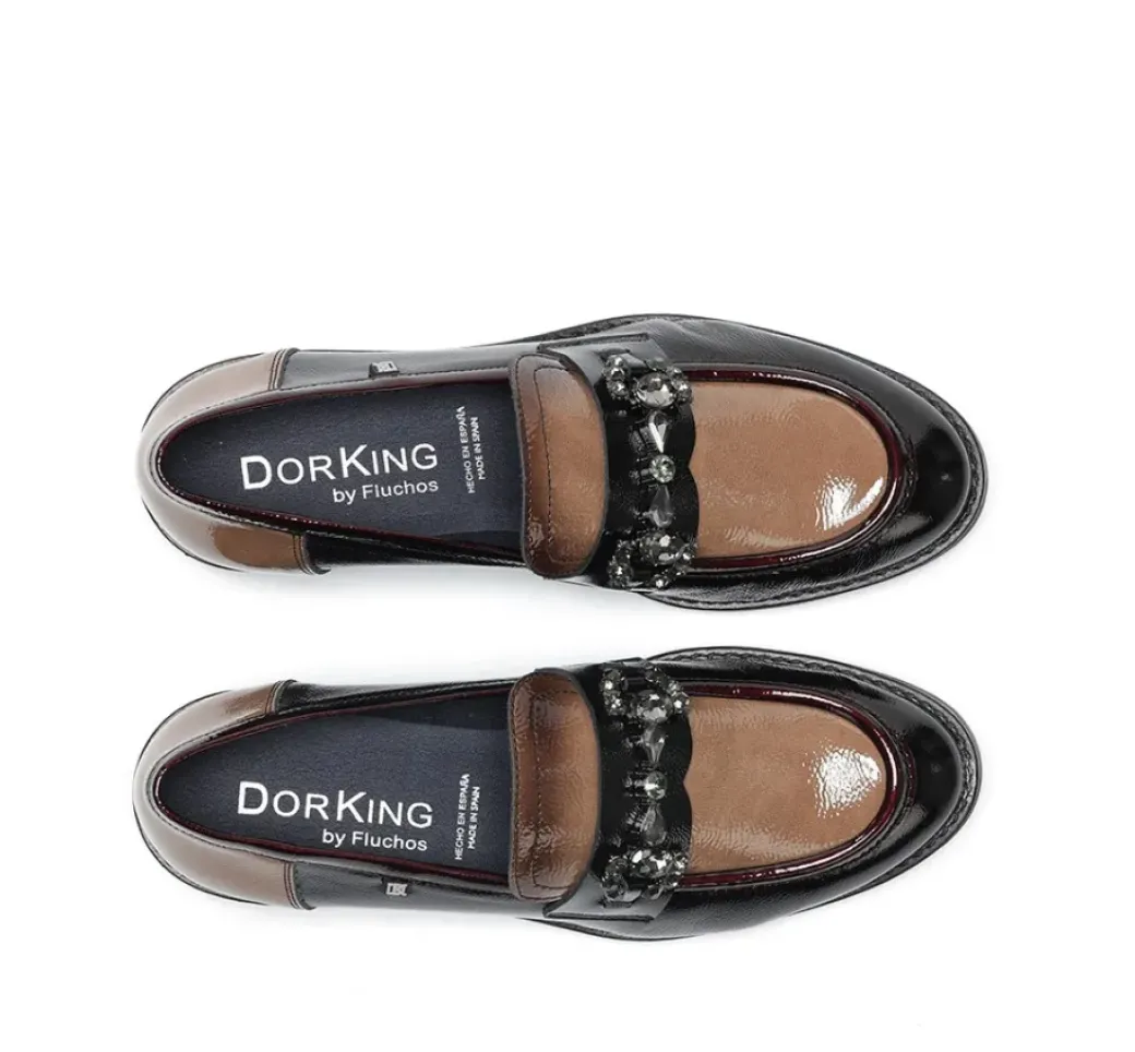 Flash Sale Fluchos HARVARD D9118 Black Moccasin