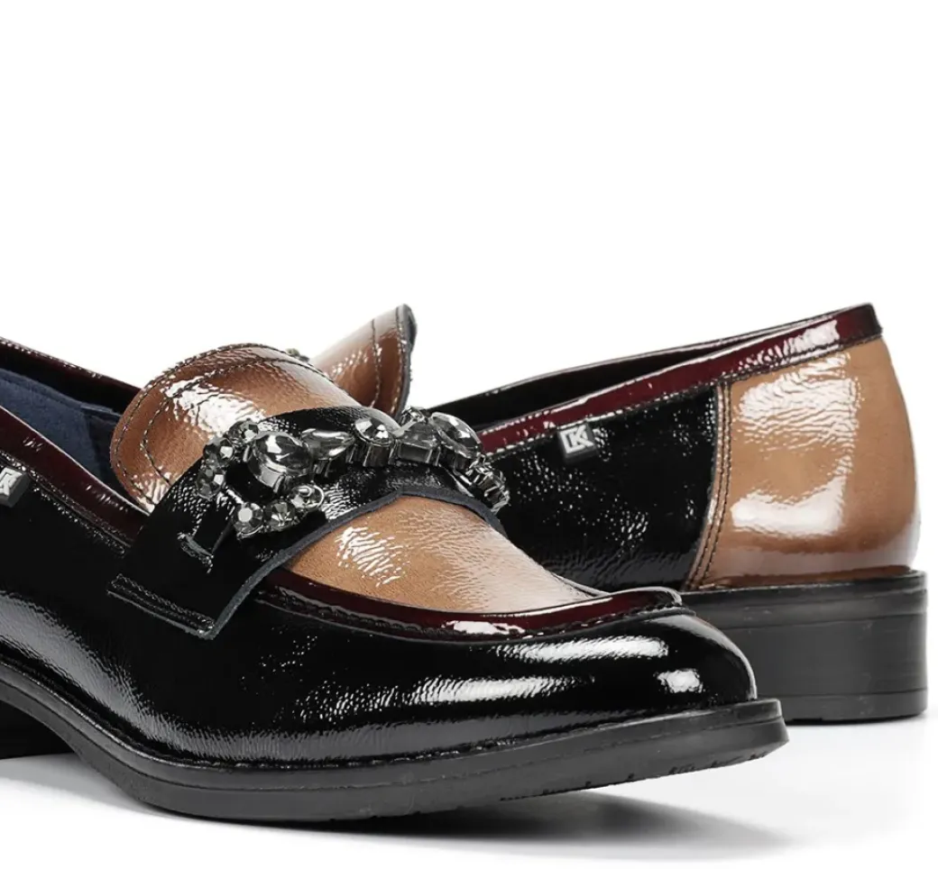 Flash Sale Fluchos HARVARD D9118 Black Moccasin