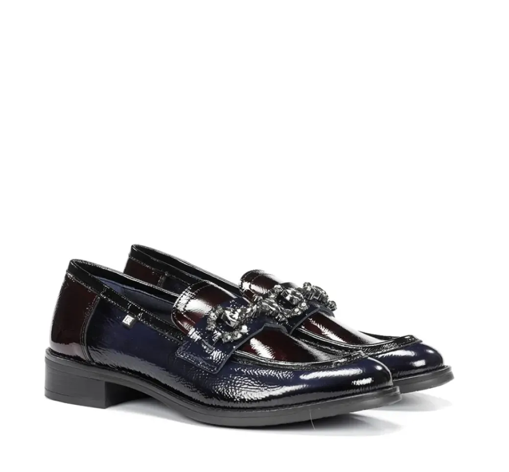 Flash Sale Fluchos HARVARD D9118 Blue Moccasin