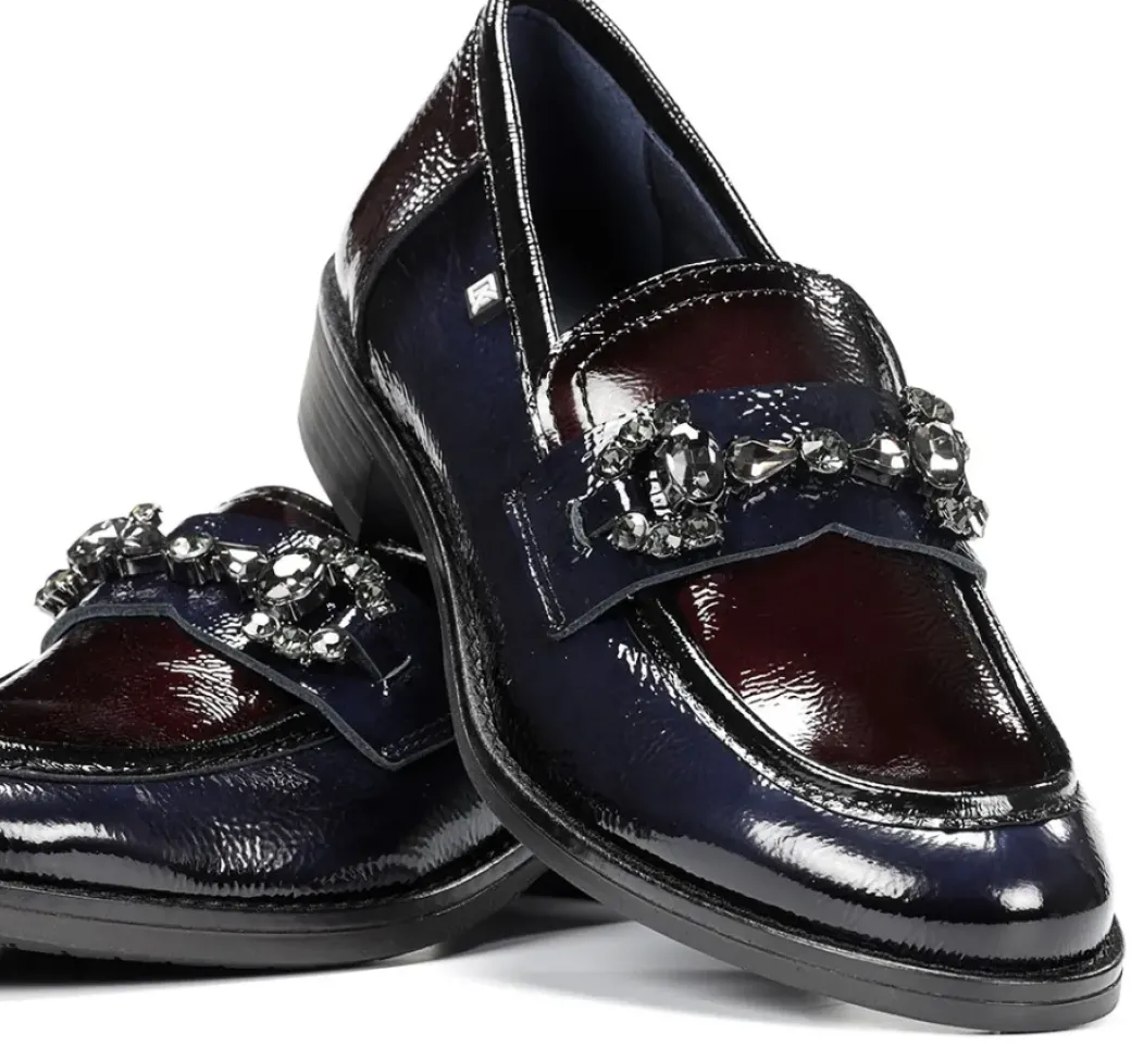 Flash Sale Fluchos HARVARD D9118 Blue Moccasin