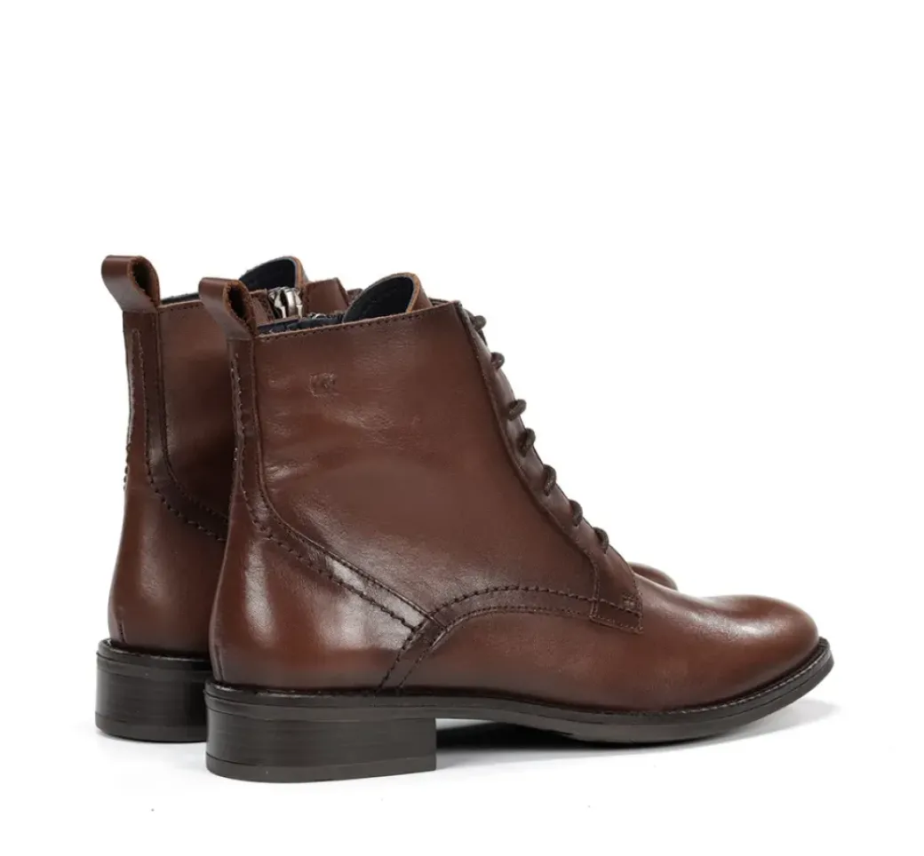 Outlet Fluchos HARVARD D8343 Brown Ankle Boot
