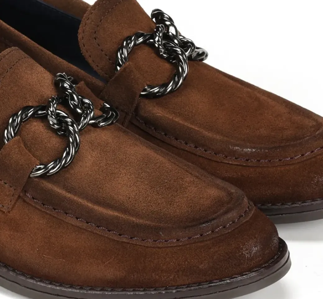 Store Fluchos HARVARD D9117 Brown Moccasin