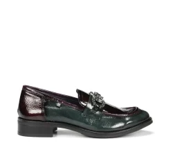 Cheap Fluchos HARVARD D9118 Green Moccasin