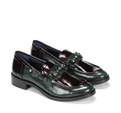 Cheap Fluchos HARVARD D9118 Green Moccasin