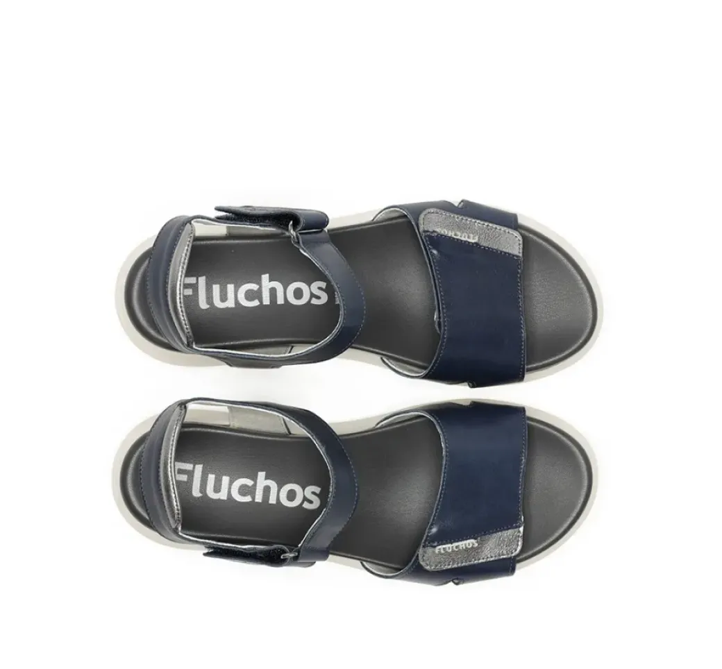 Cheap Fluchos HELLEN F1708 Blue Sandal