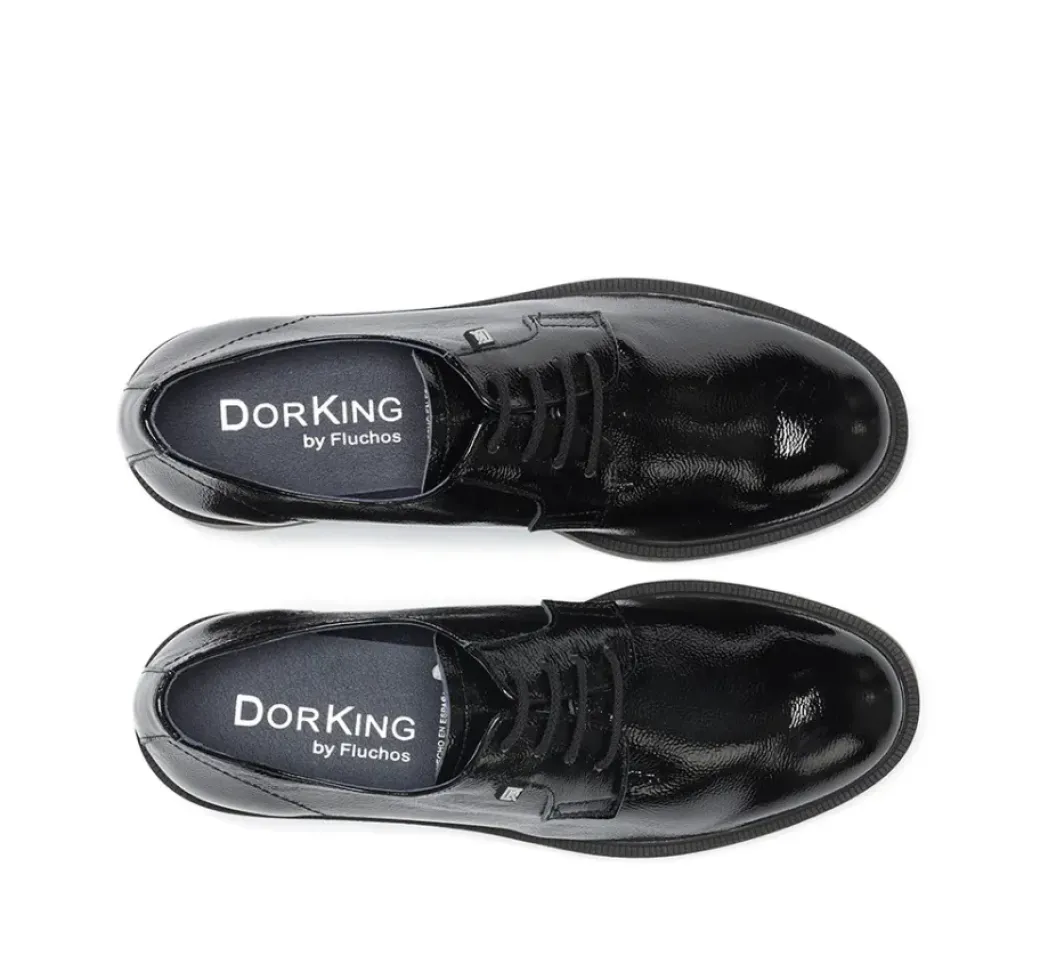 Fashion Fluchos IDALY D9387 Black Moccasin
