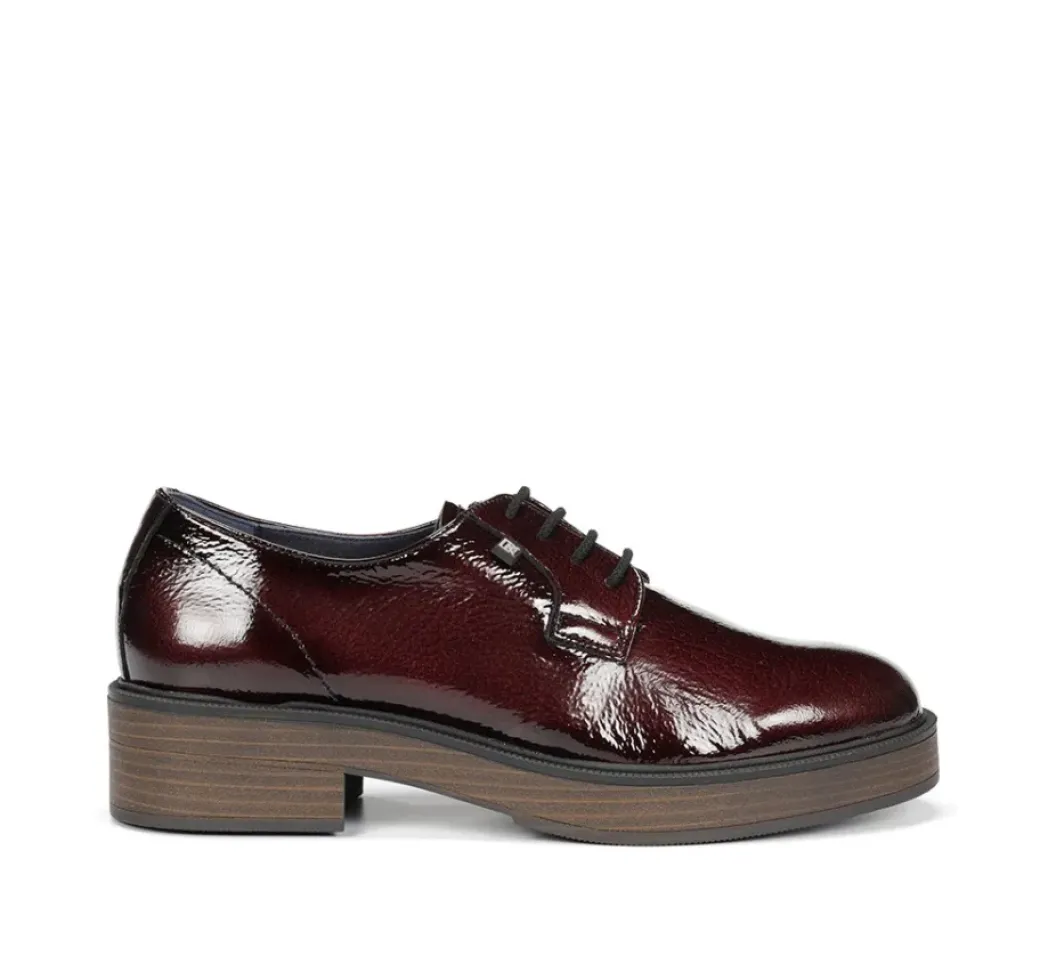 Discount Fluchos IDALY D9387 Burgundy Shoe