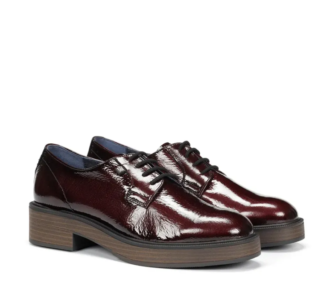 Discount Fluchos IDALY D9387 Burgundy Shoe