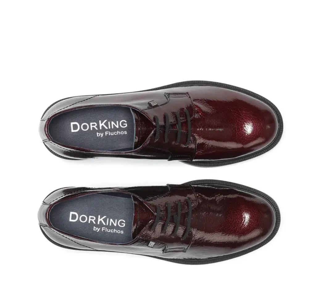 Discount Fluchos IDALY D9387 Burgundy Shoe