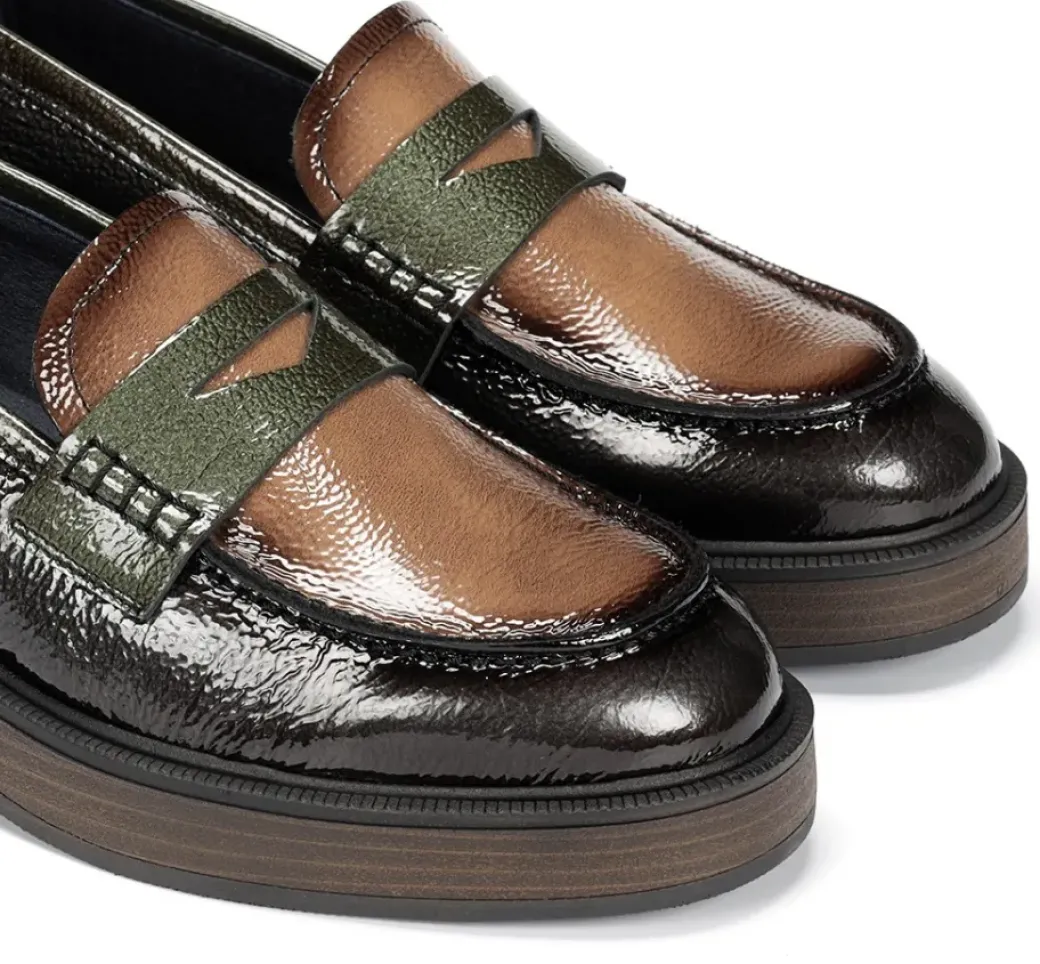 New Fluchos IDALY D9380 Grey Moccasin