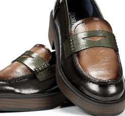 New Fluchos IDALY D9380 Grey Moccasin