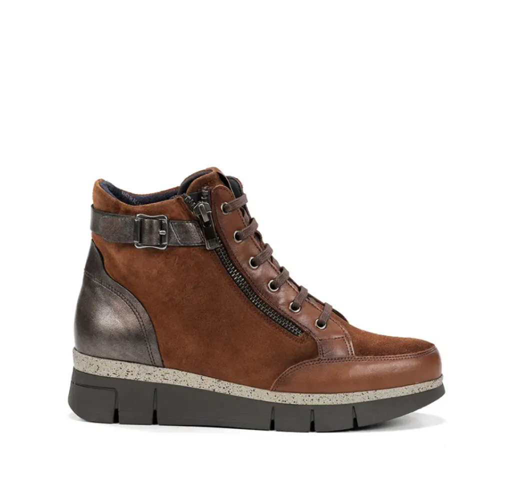 Flash Sale Fluchos INDIA D9329 Brown Ankle Boot