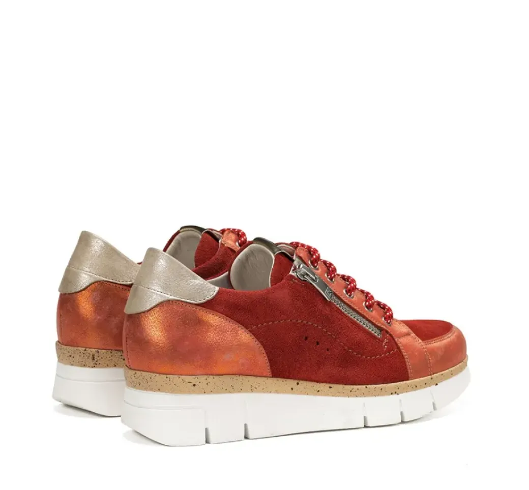 Best Fluchos INDIA D9300 Red Sneakers