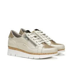 Online Fluchos INDIA D9301 Taupe Sneaker