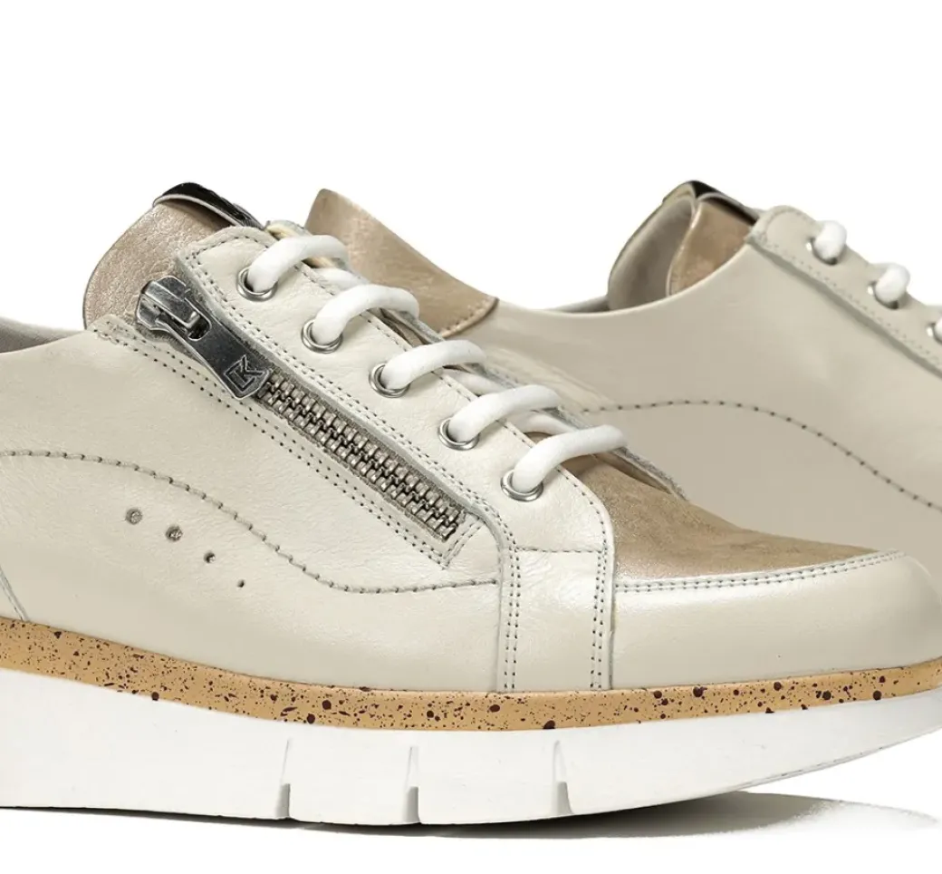 Online Fluchos INDIA D9301 Taupe Sneaker