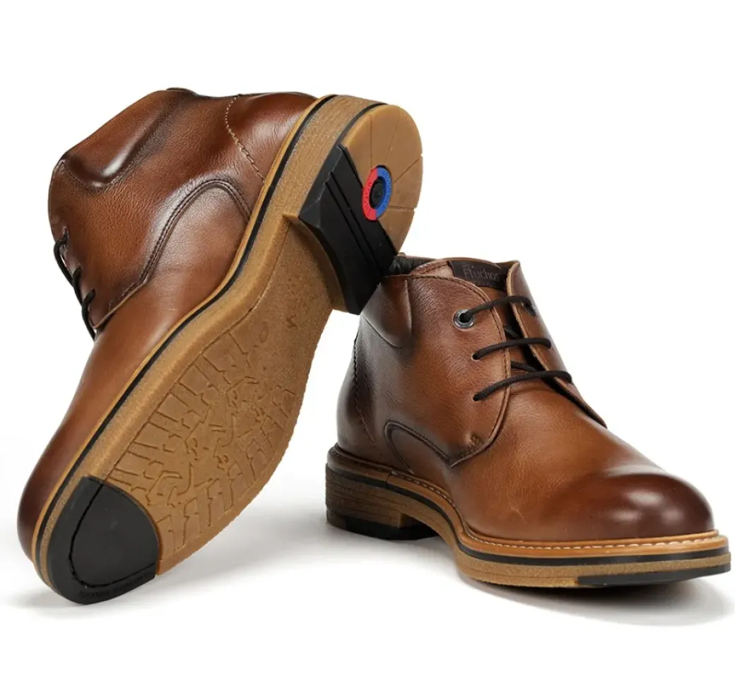 Store Fluchos KASPER F1816 Brown Ankle Boot