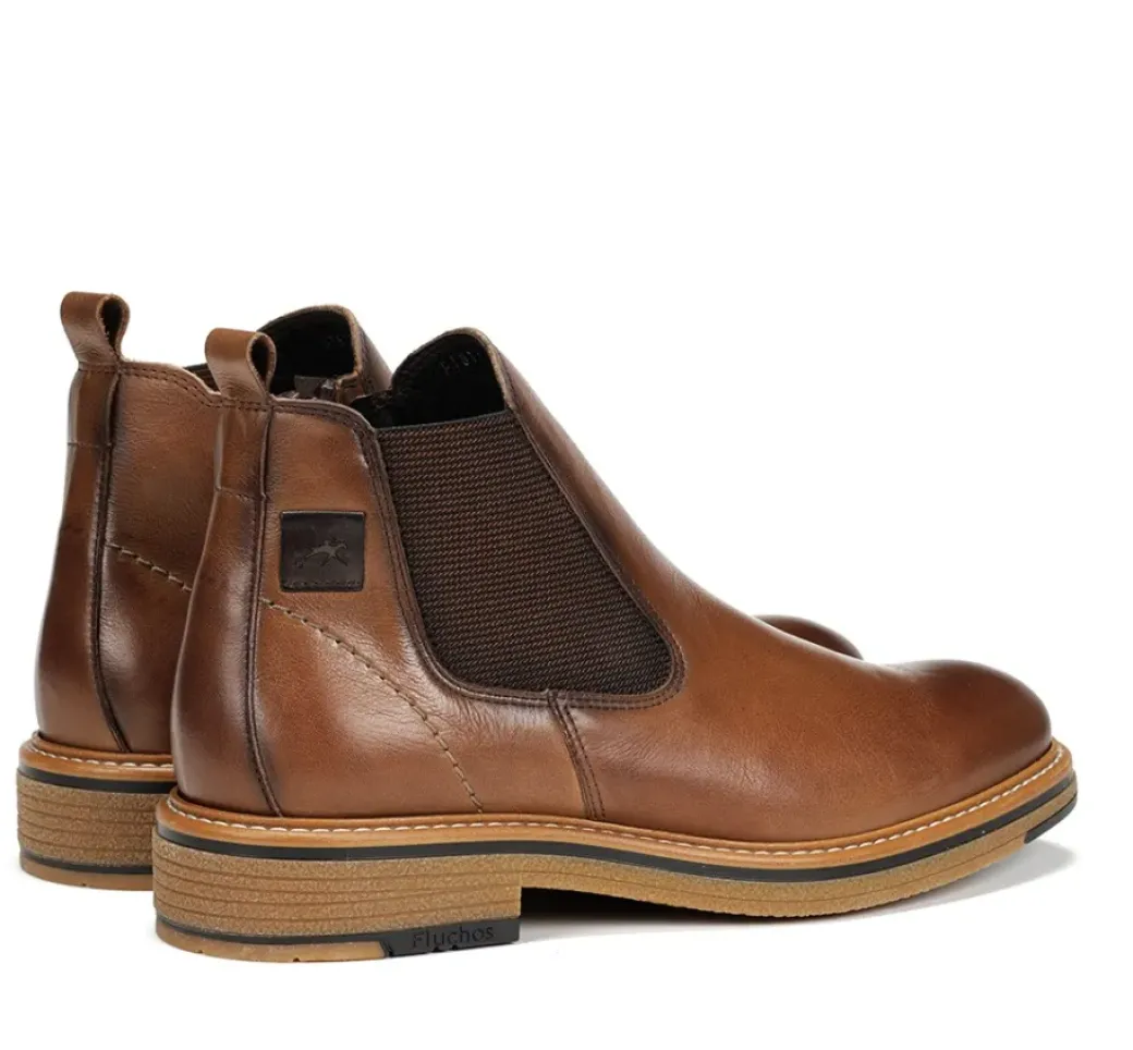 Best Sale Fluchos KASPER F1817 Brown Ankle Boot