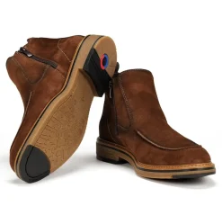 Hot Fluchos KASPER F1821 Brown Ankle Boot