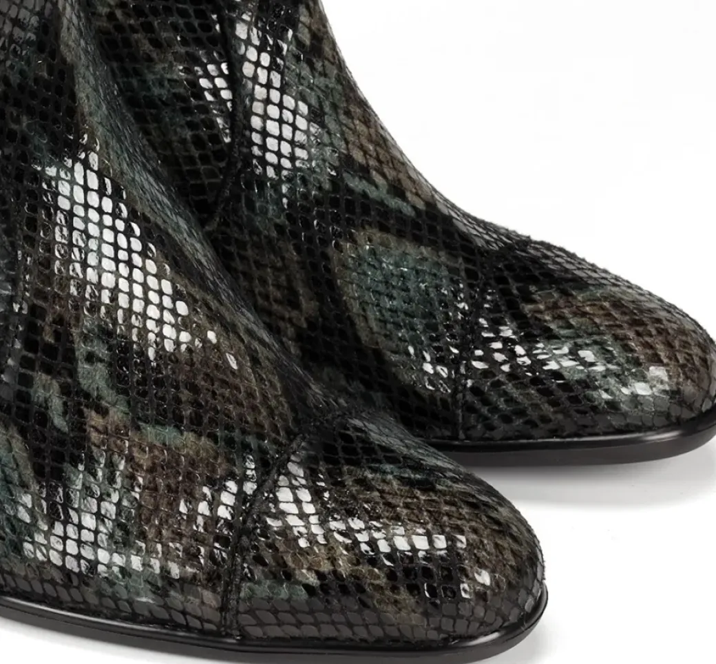 Store Fluchos KING D8932 Green Ankle Boot