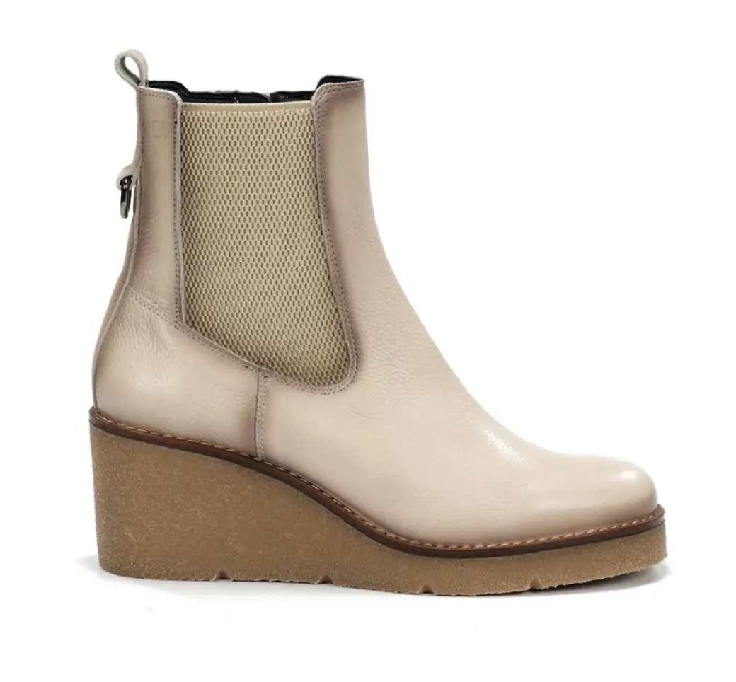 Store Fluchos LALIE D9191 Taupe Ankle Boot