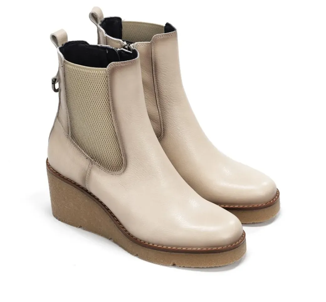 Store Fluchos LALIE D9191 Taupe Ankle Boot