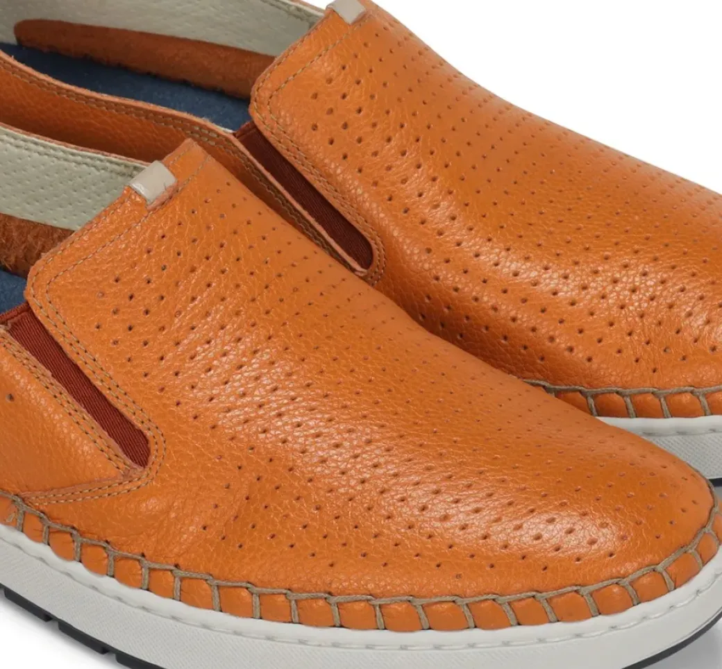 Fashion Fluchos LESTER F1719 Orange Slip On