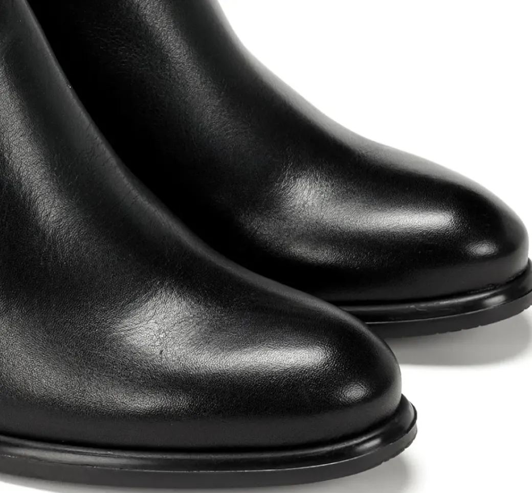 Sale Fluchos LEXI D8606 Black Ankle Boot