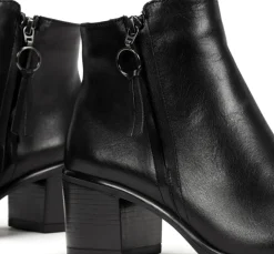Sale Fluchos LEXI D8606 Black Ankle Boot