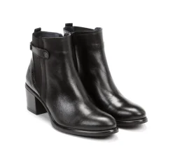 Discount Fluchos LEXI D8359 Black Ankle Boot