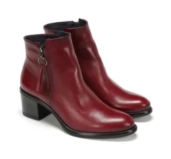 Flash Sale Fluchos LEXI D8606 Burgundy Ankle Boot