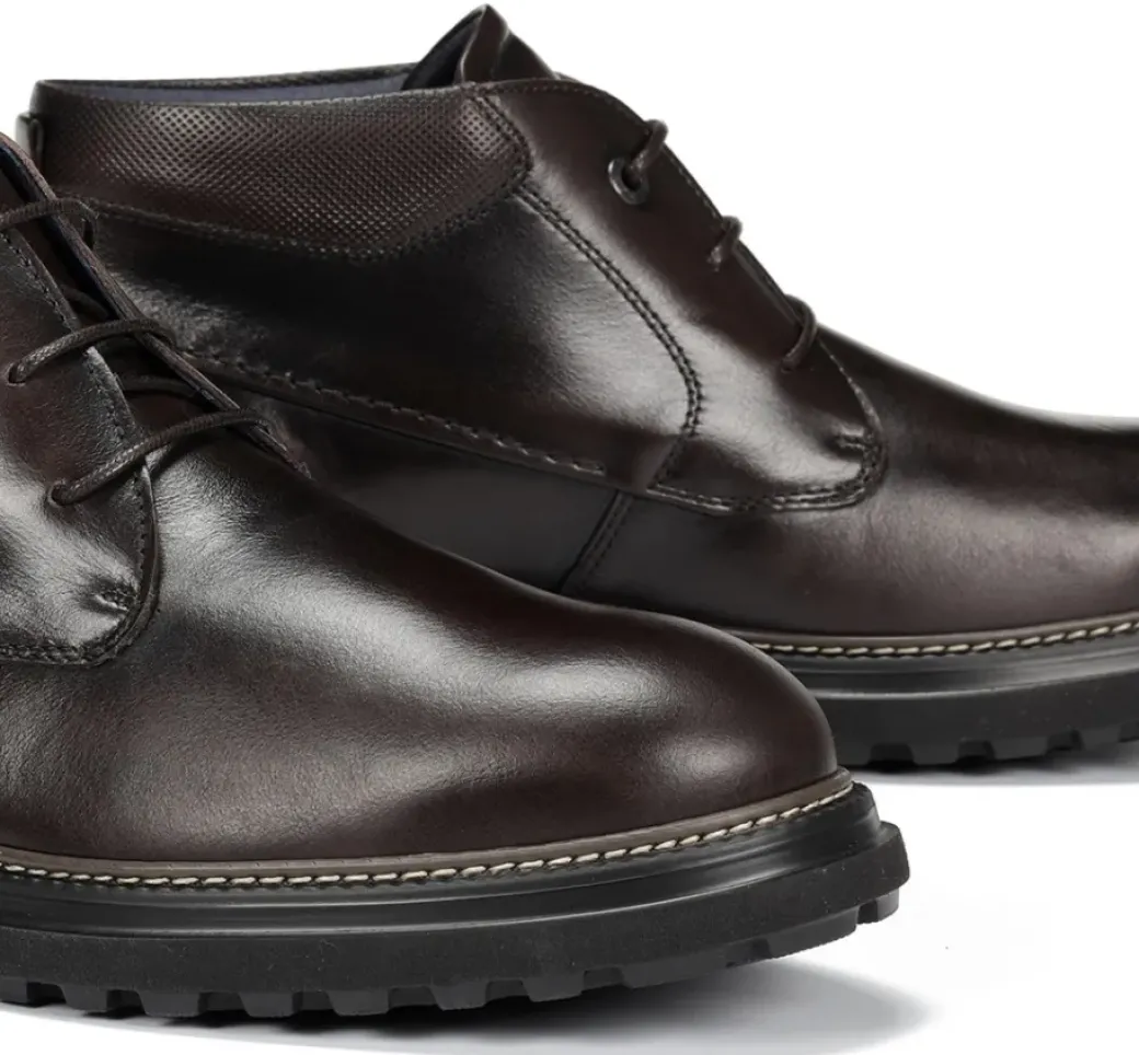 Discount Fluchos LINCON F2055 Brown Ankle Boot