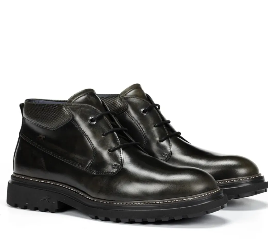 Best Sale Fluchos LINCON F2055 Green Ankle Boot