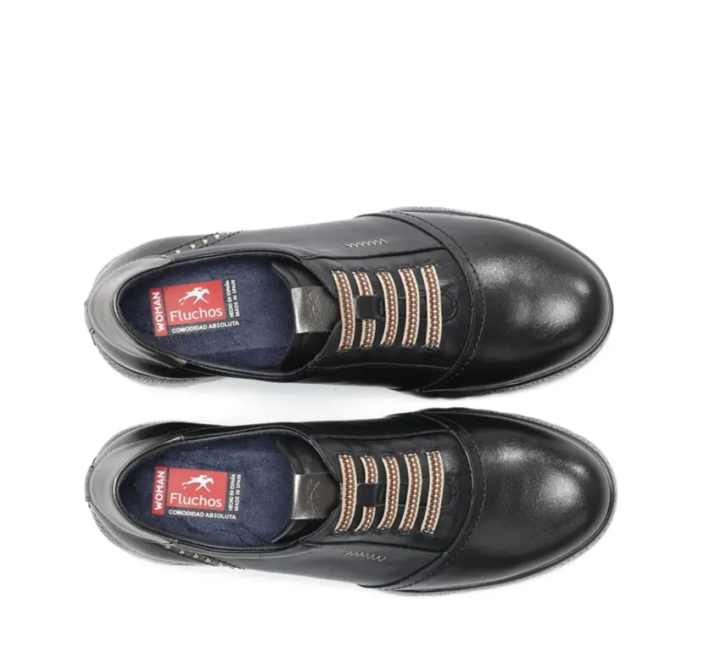 Online Fluchos LIVE F2096 Black Sneaker