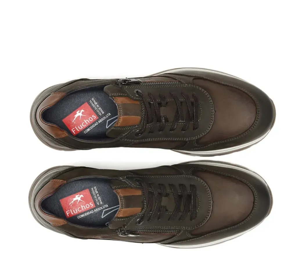 Best Fluchos LOUIS F1603 Green Sneakers