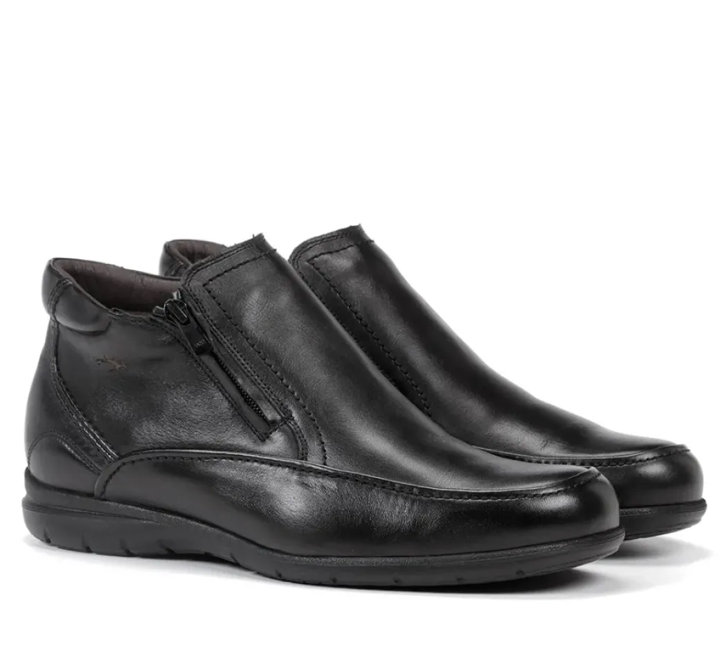 Best Sale Fluchos LUCA 87830 Black Ankle Boot