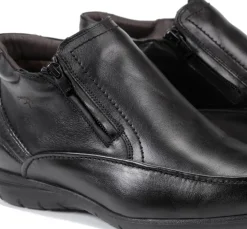 Best Sale Fluchos LUCA 87830 Black Ankle Boot