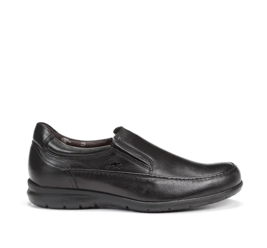 Shop Fluchos LUCA 8499 Black Slip On
