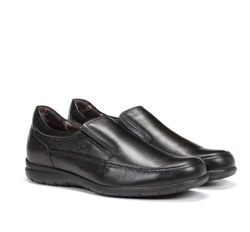 Shop Fluchos LUCA 8499 Black Slip On
