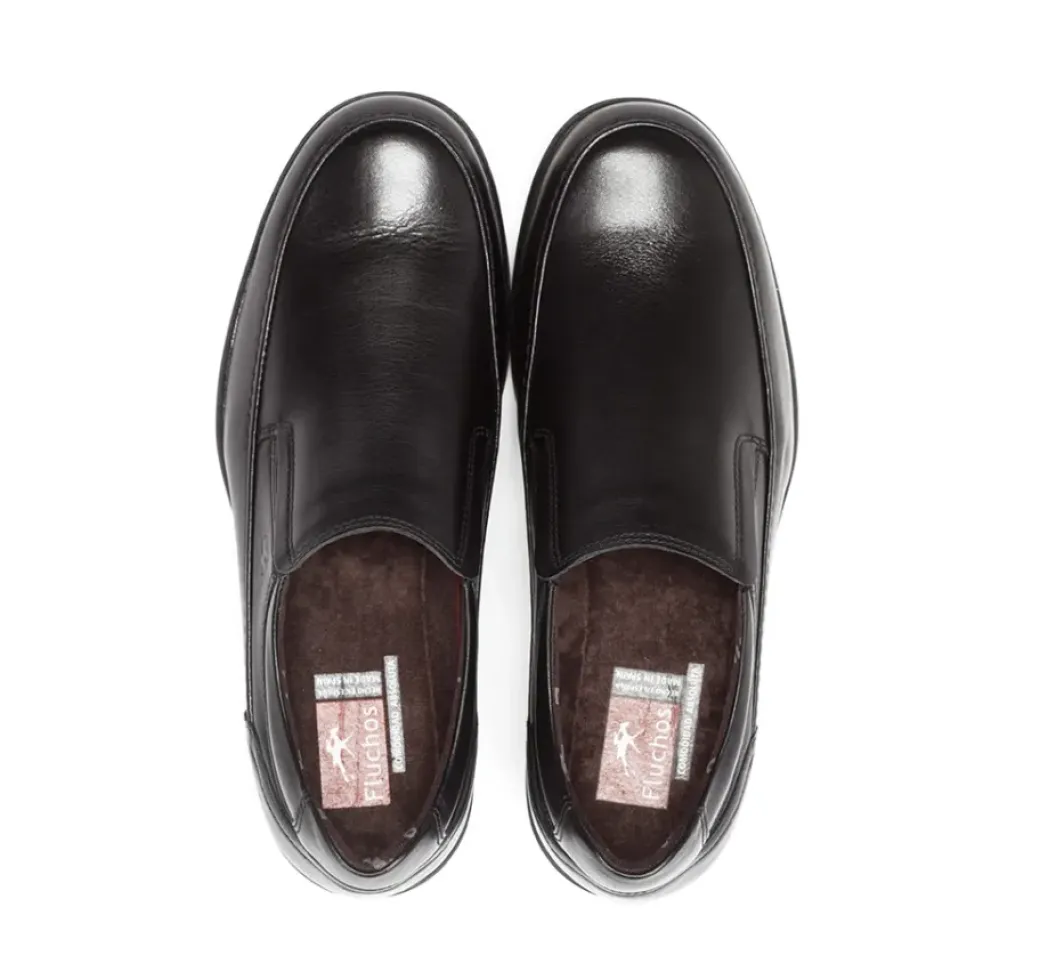 Shop Fluchos LUCA 8499 Black Slip On