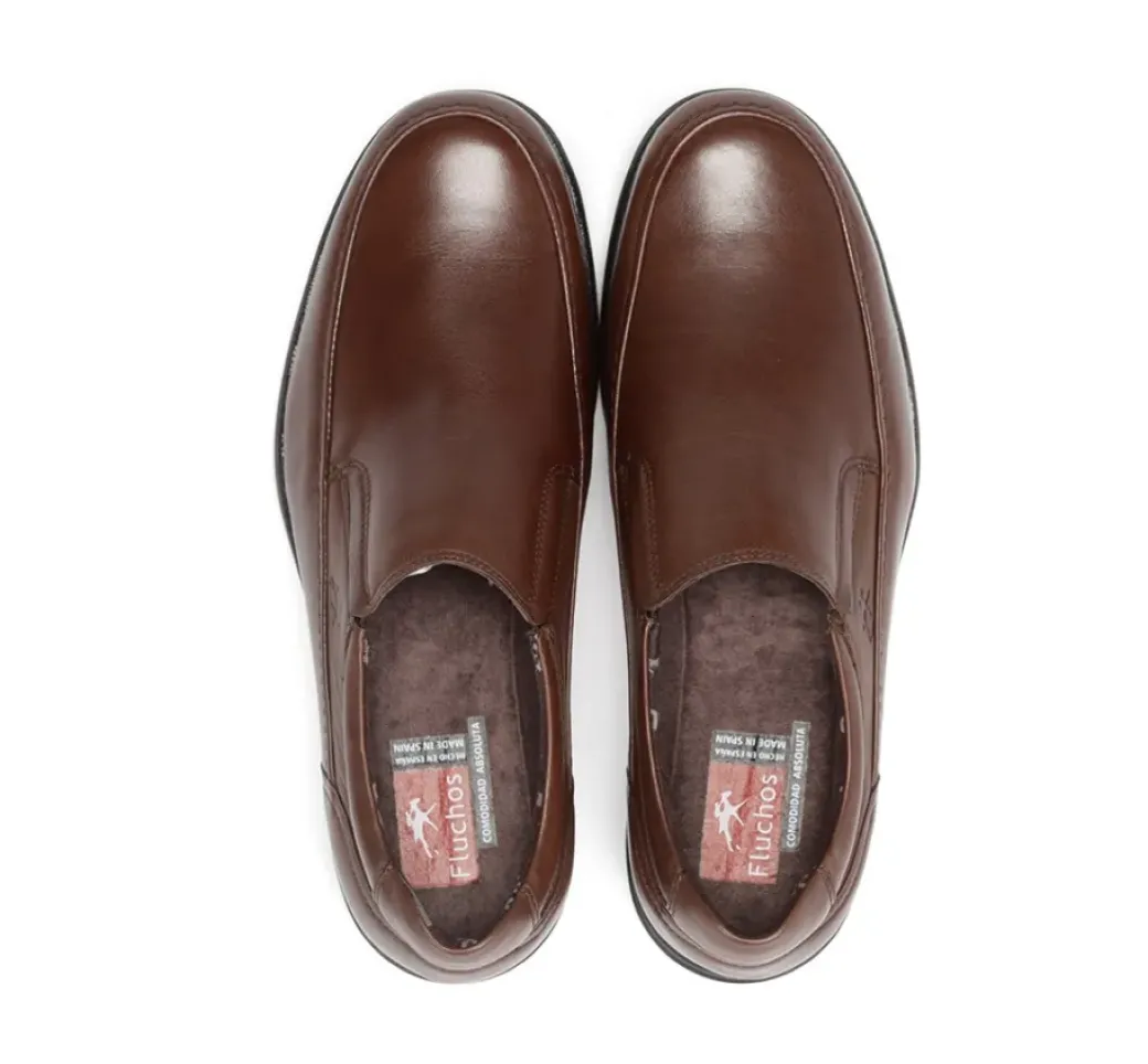 Best Fluchos LUCA 8499 Brown Slip On