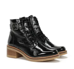 Store Fluchos LUCERO D8686 Black Ankle Boot