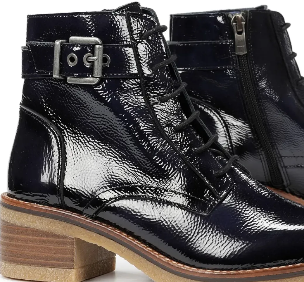 Flash Sale Fluchos LUCERO D8686 Blue Ankle Boot