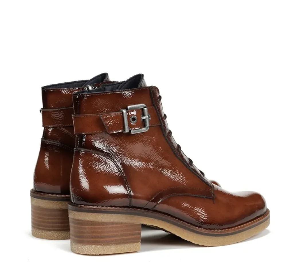 Hot Fluchos LUCERO D8686 Brown Ankle Boot