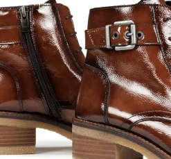 Hot Fluchos LUCERO D8686 Brown Ankle Boot