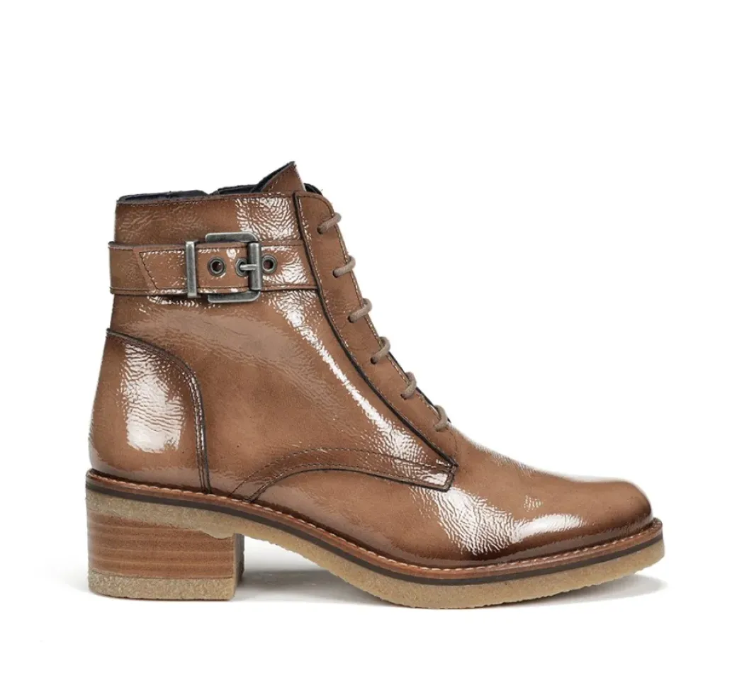 Best Sale Fluchos LUCERO D8686 Brown Ankle Boot