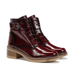 Best Sale Fluchos LUCERO D8686 Burgundy Ankle Boot