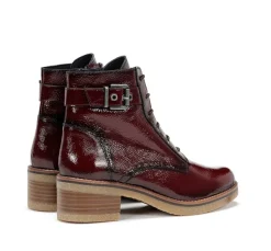 Best Sale Fluchos LUCERO D8686 Burgundy Ankle Boot