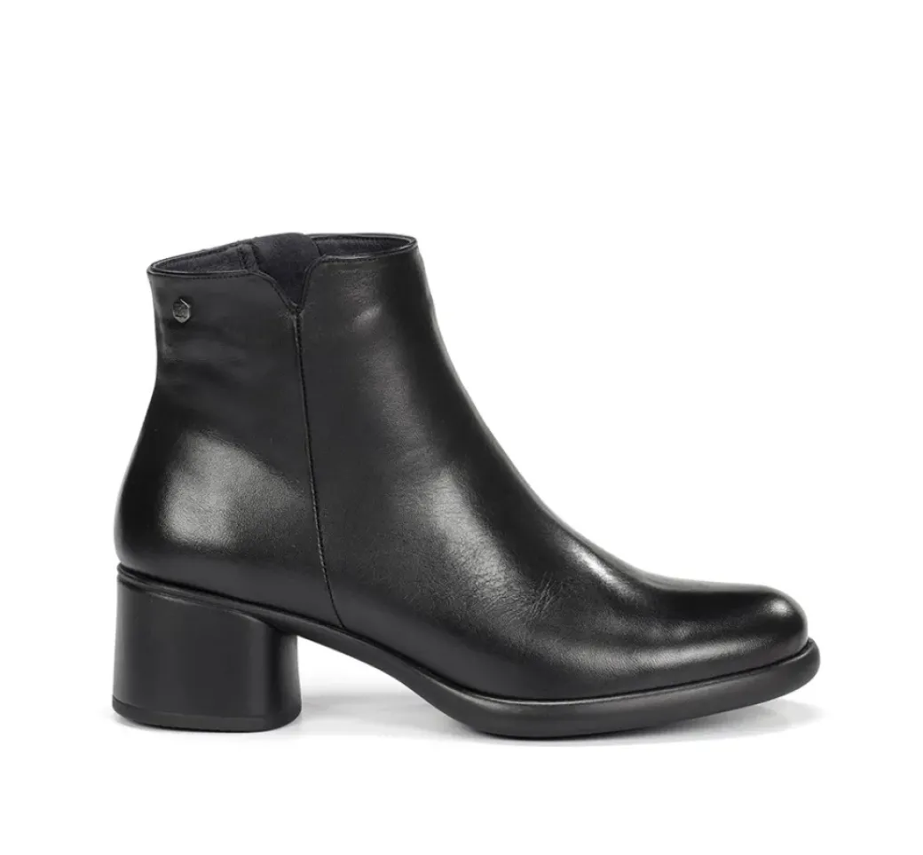 Best Sale Fluchos MACY D9372 Black Ankle Boot