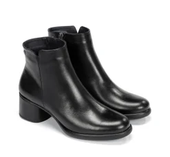 Best Sale Fluchos MACY D9372 Black Ankle Boot