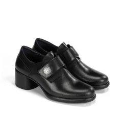 Online Fluchos MACY D9375 Black Shoe